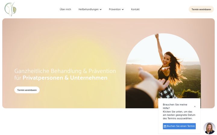 Screenshot of biancaeastman.de