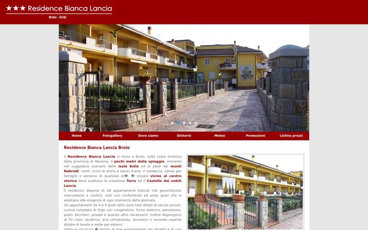 Screenshot of biancalanciabrolo.com