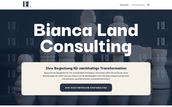 Screenshot of biancaland.de