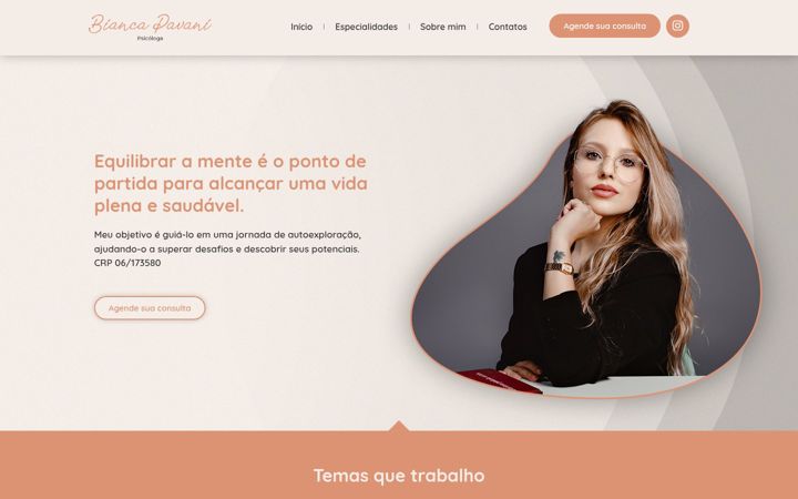 Screenshot of biancapavani.com.br