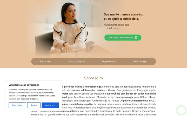 Snímek obrazovky biancapsilveira.com.br