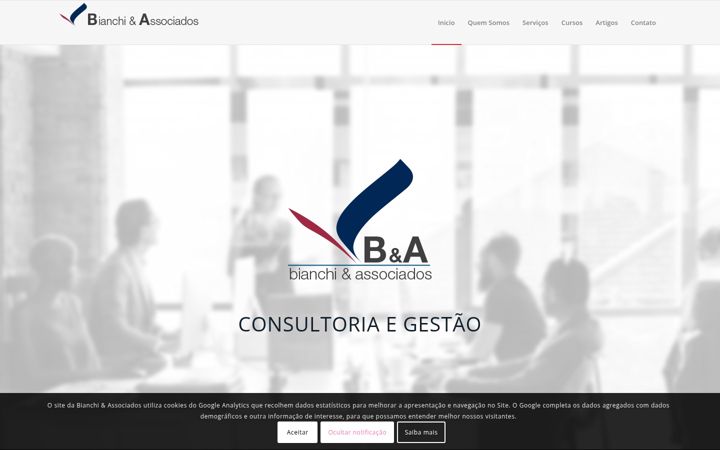 Screenshot of bianchieassociados.com.br