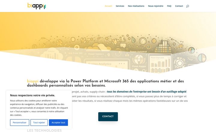 Screenshot di biappi.fr