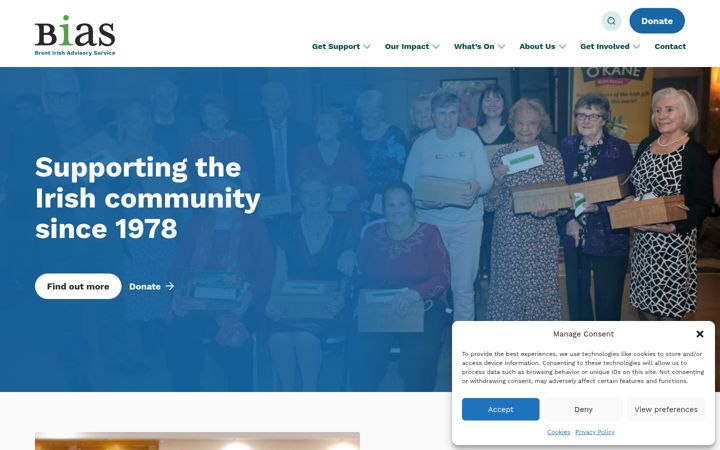Zrzut ekranu biasbrent.co.uk
