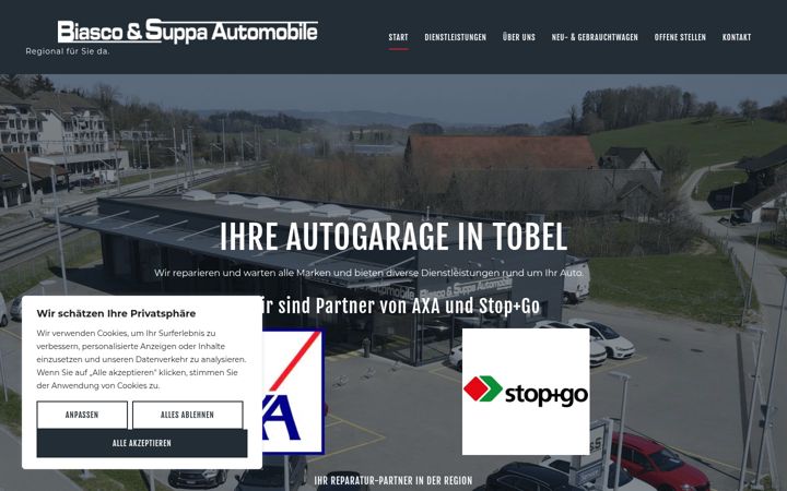 Skærmbillede af biasco-suppa.ch
