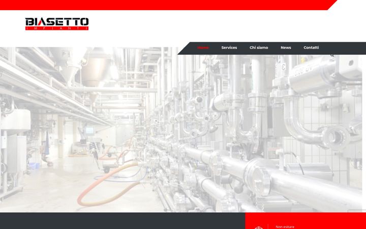 Screenshot of biasetto.com