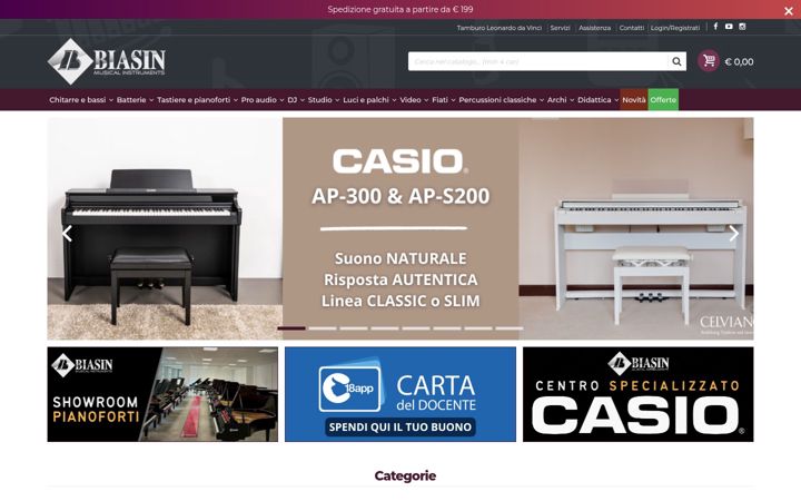 Screenshot of biasin.com