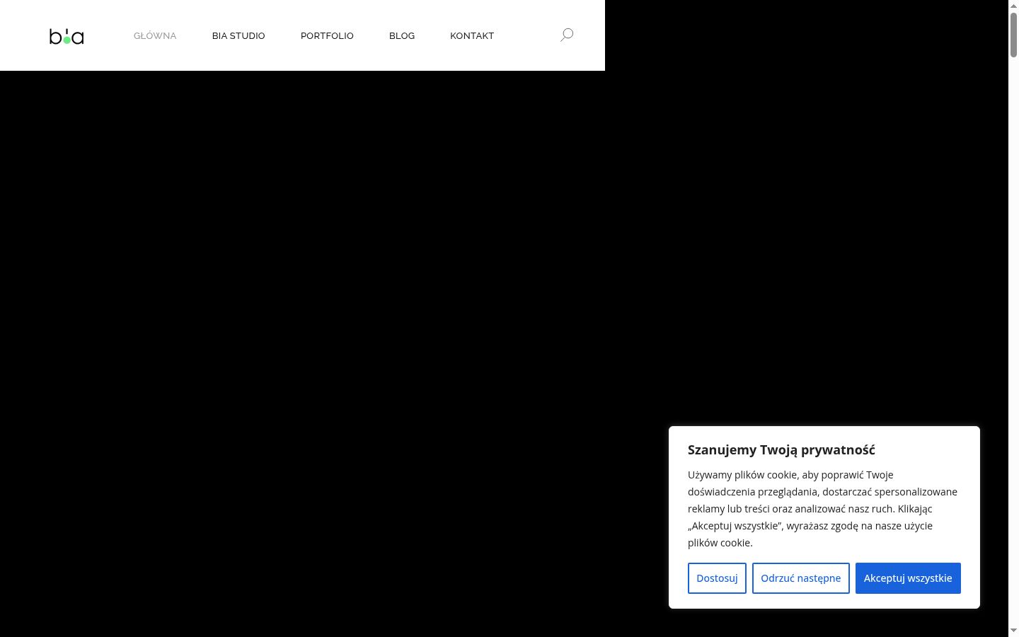 Capture d'écran de la bannière de consentement affichée avant toute interaction