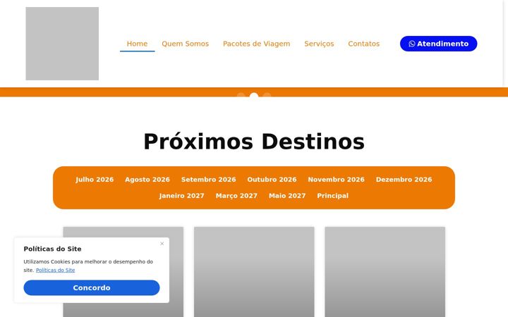 Екранна снимка на biatur.com.br