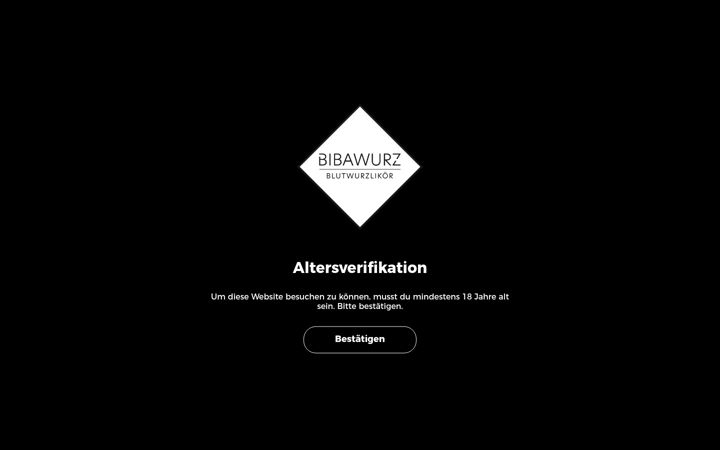 Skjermbilde av bibawurz.de