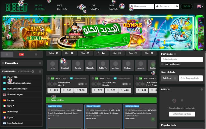 Screenshot of bibeet.com