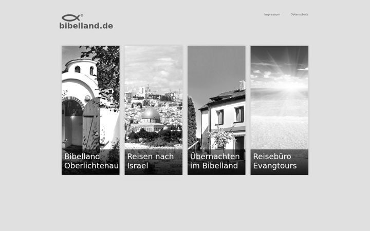 Screenshot of bibelland.de