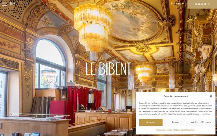 Screenshot of bibent.fr
