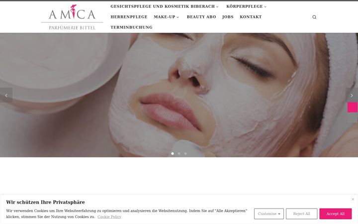 Screenshot of biberach-kosmetik.de