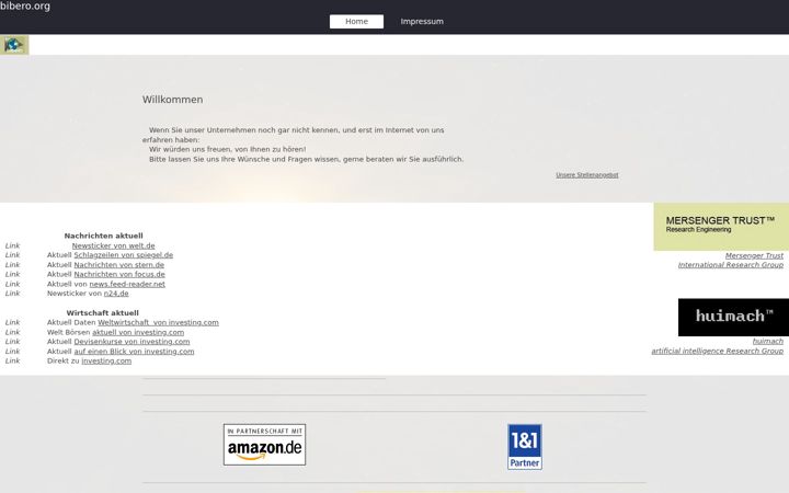 Screenshot of bibero-shopping.de