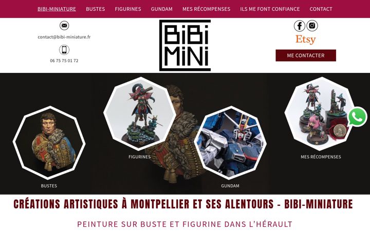 Screenshot of bibi-miniature.fr
