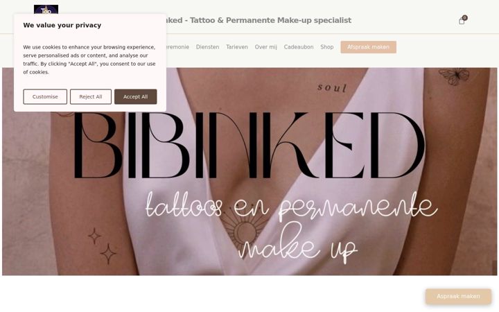 Screenshot of bibinked.nl