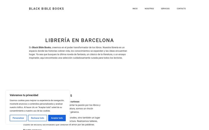 Screenshot of bible-books.es