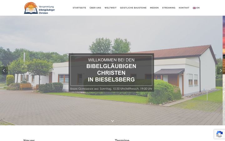 Screenshot of biblebelievers.de