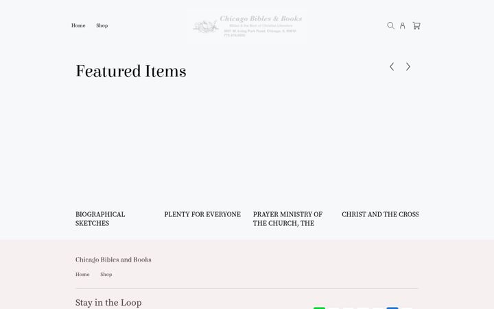 Screenshot ta' biblesandbooksonline.com