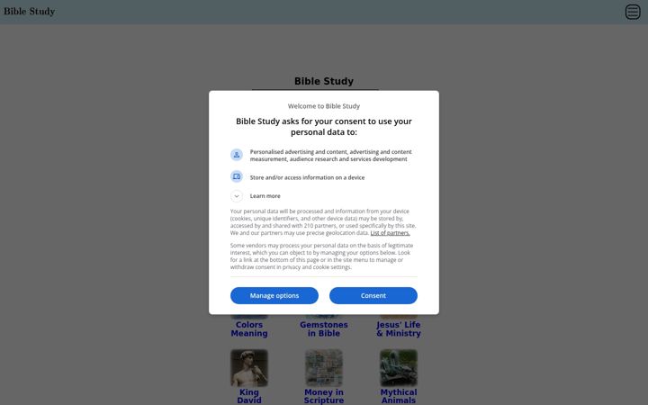 Screenshot of biblestudy.org