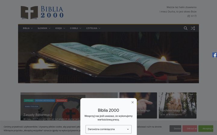 Screenshot of biblia.info.pl