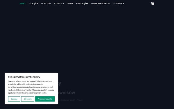 Screenshot of bibliarekrutacji.pl