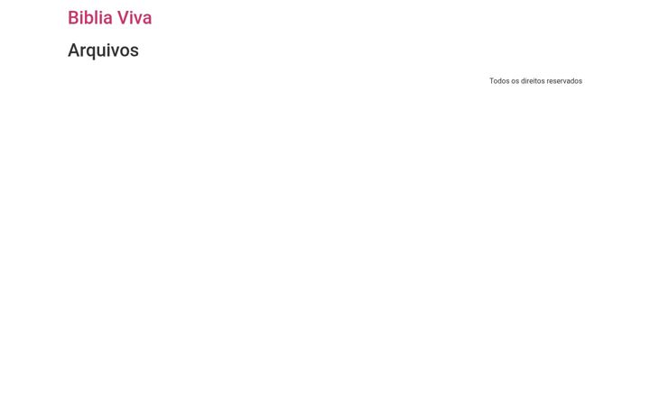 Screenshot of bibliavivaoficial.com