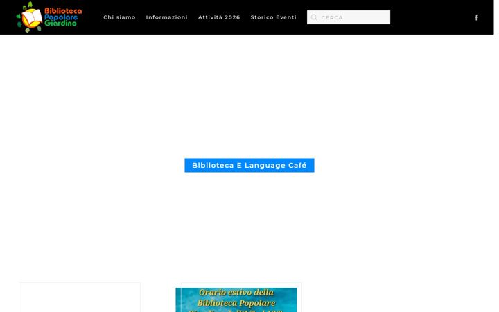 Screenshot of bibliopopgiardino.it