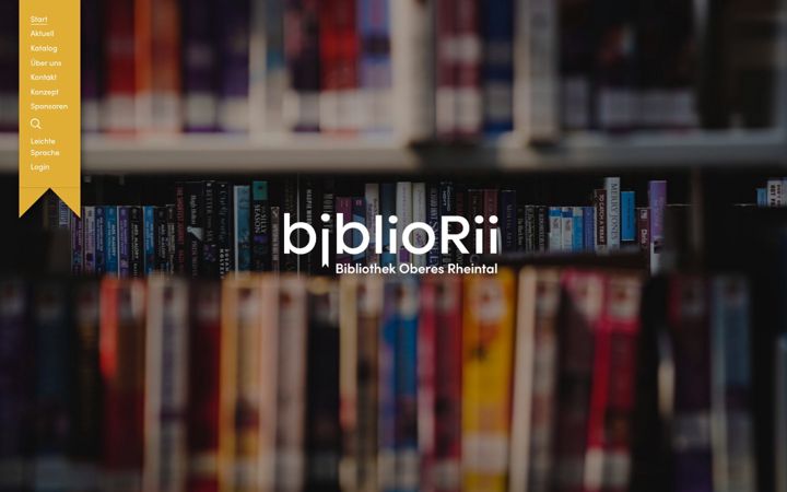 Screenshot of bibliorii.ch
