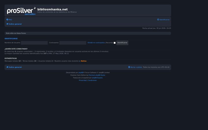 Screenshot von bibliosmhanka.net