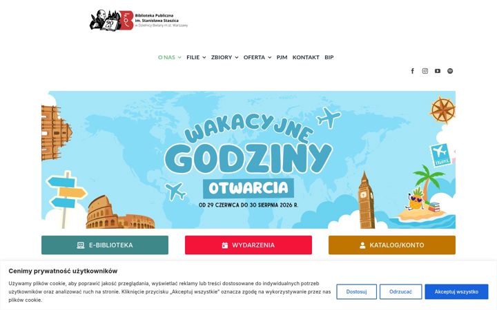 Snimka zaslona za bibliotekabielany.waw.pl