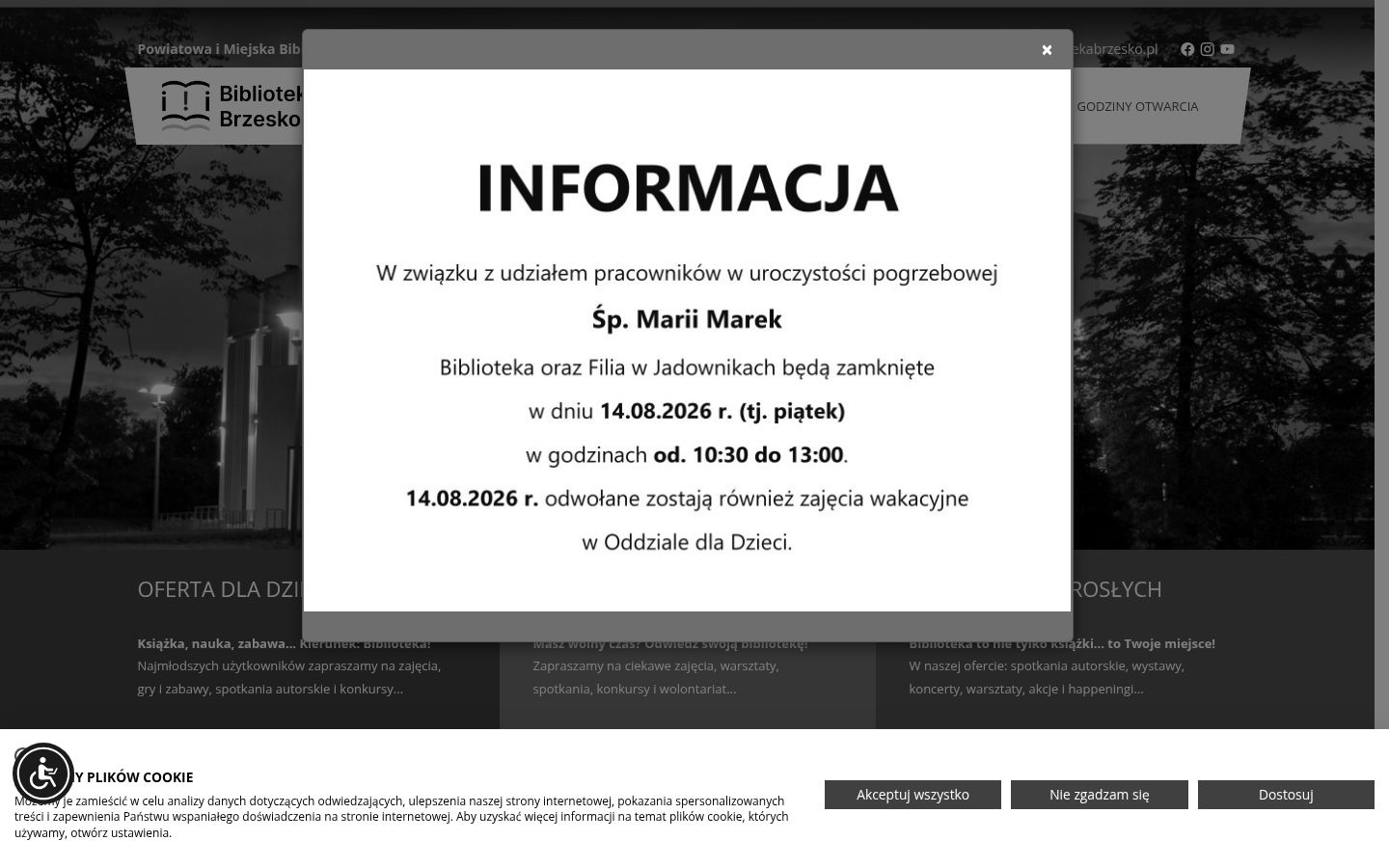 Snimka zaslona bannera za privolu prikazanog prije bilo kakve interakcije