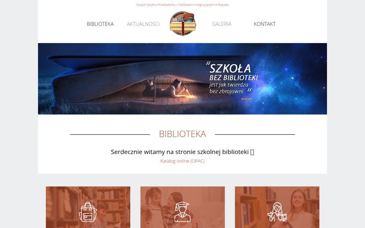 Screenshot of bibliotekazsprojow.pl