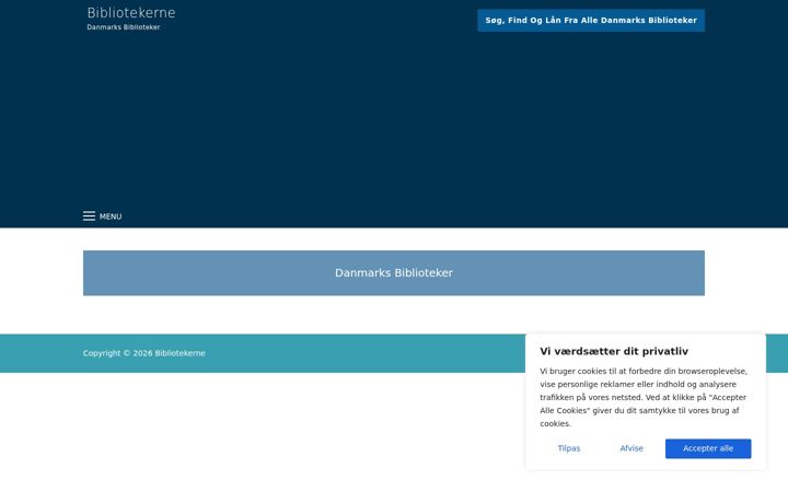 Screenshot of bibliotekerne.dk