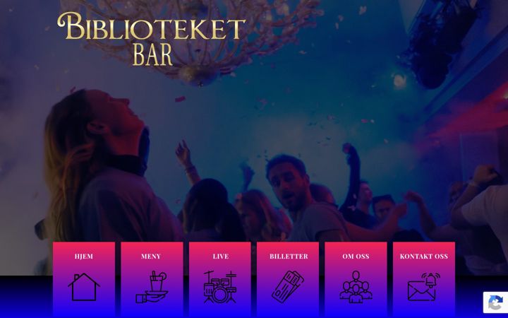 Screenshot of biblioteketbar.no