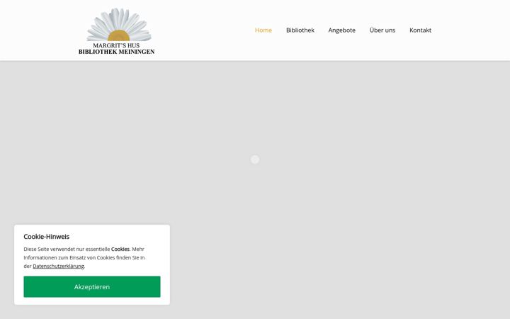 Screenshot of bibliothek-meiningen.at