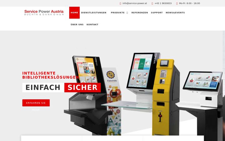 Screenshot of bibliotheken-service.at