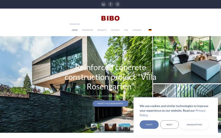 Screenshot of bibo.me