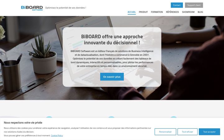 Screenshot von biboard.fr