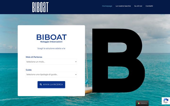 Screenshot von biboat.net