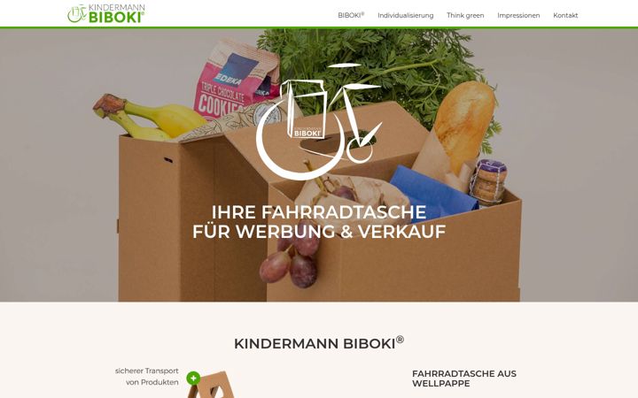 Screenshot of biboki.de