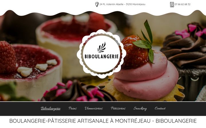 Screenshot von biboulangerie.fr