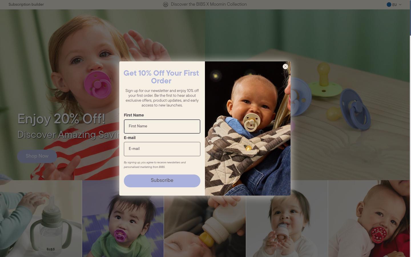 Screenshot of bibsworld.com