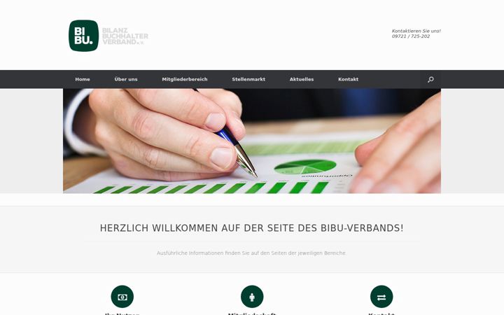 Screenshot of bibuverband.de