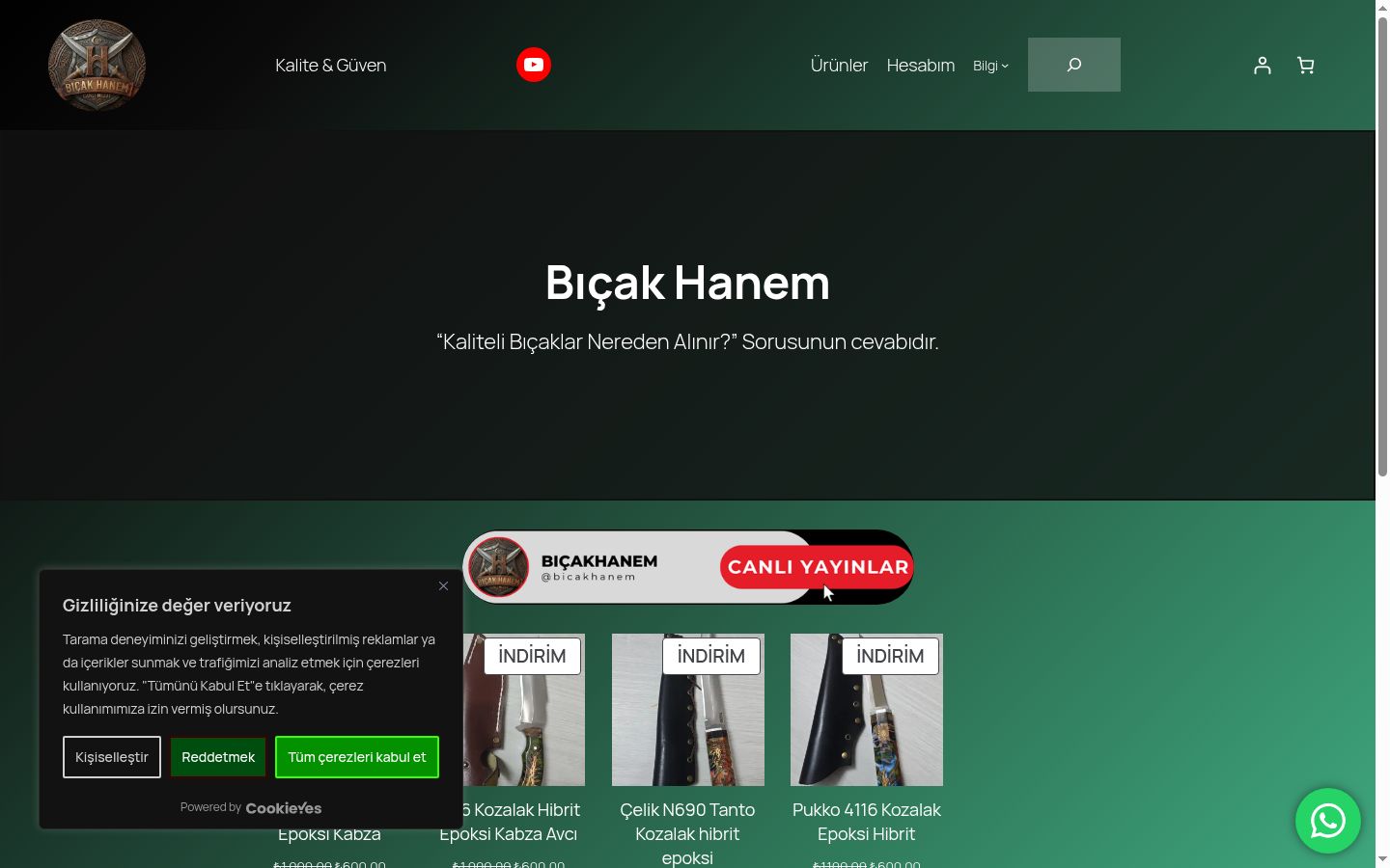 Sutikimo reklamjuostės, rodytos prieš bet kokią sąveiką, ekrano kopija