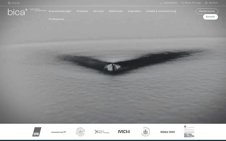 Screenshot of bicasolutions.de