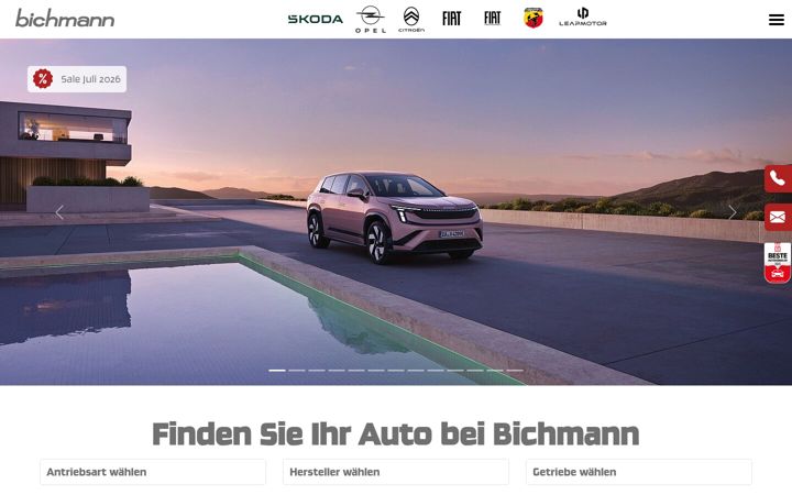 Ekrano kopija bichmann.de