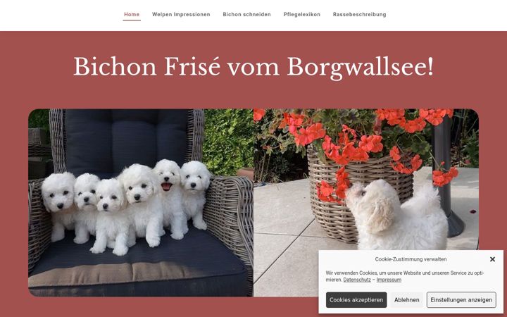 Screenshot of bichon-bichon.de