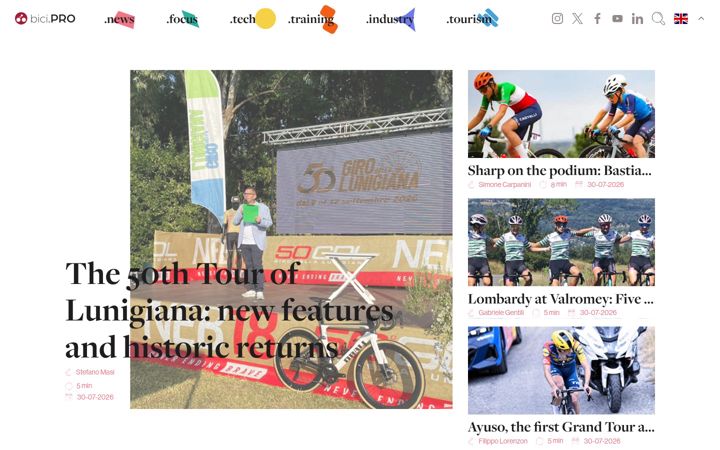 Screenshot of bici.pro